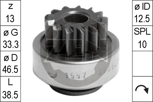 Бендикс стартера era ZN1557