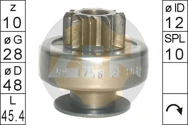 Бендикс стартера era ZN1756