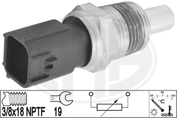 Датчик темпеpатуpи era 330869
