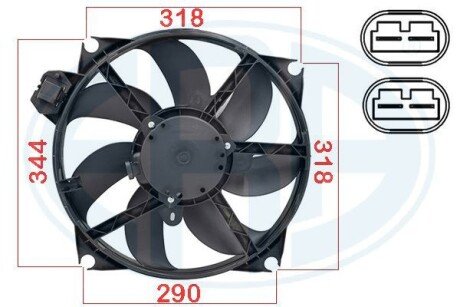 Деталь електрики era 352084 на Рено Megane