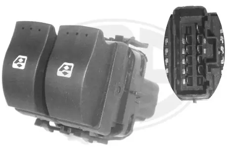 Кнопка склопідіймача Era 662448