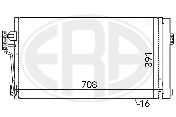 Радiатор era 667064