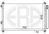 Радіатор охолодження двигуна era 667057