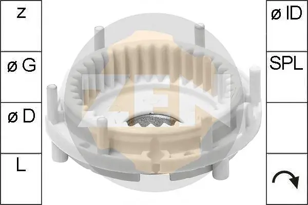Ремкомплект стартера era ZN12693