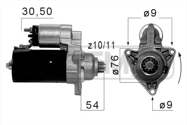 Стартер Era 220054A (фото 1)