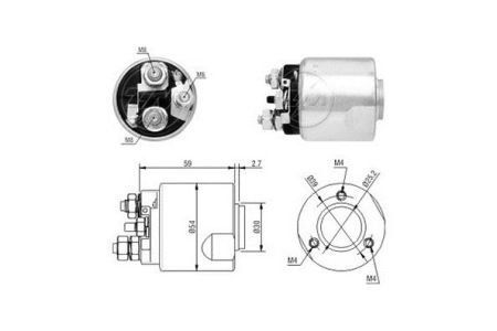 Втягуюче реле era ZM5495 на Мерседес W169