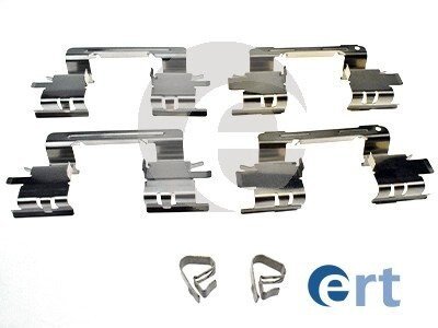 TOYOTA Установчий к-кт гальмівних колодок CAMRY 2.4 01-06 ert 420359