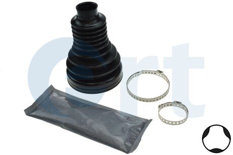 Пильник полімерний ШРКШ зі змазкою та металевим кріпленням ert 500640T