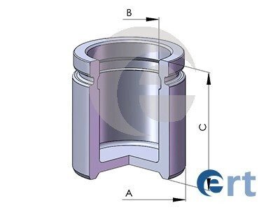 Поршень переднього гальмівного супорта ert 150280C на Шкода Фабия 1