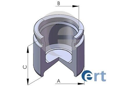 Поршень переднього гальмівного супорта ert 150282-C