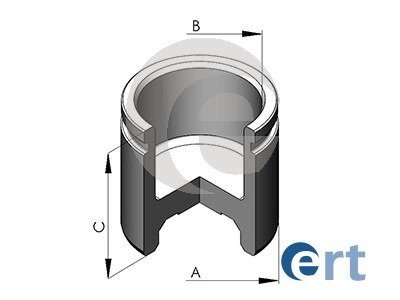 Поршень переднього гальмівного супорта ert 150453C