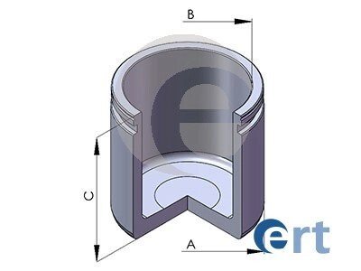 Поршень переднего тормозного суппорта ert 150695-C на Мерседес Viano w639