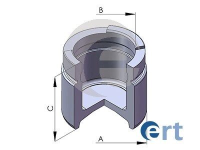 Поршень переднього гальмівного супорта ert 150847C