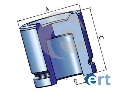 Поршень переднього гальмівного супорта ert 150968C