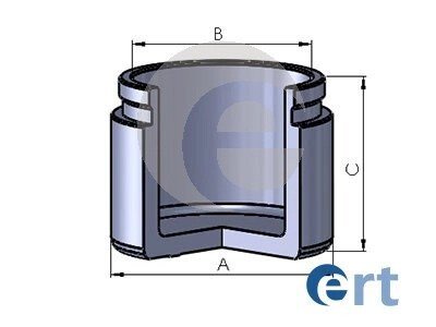 Поршень переднего тормозного суппорта ert 150969-C на Тойота Королла е90