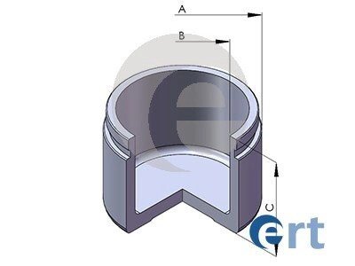 Поршень переднього гальмівного супорта ert 151036C на Лексус Rx300