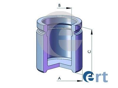 Поршень переднього гальмівного супорта ert 151246C на Ягуар Xf