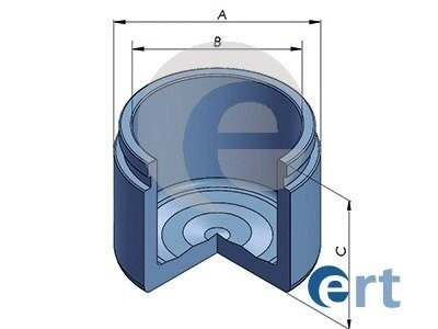 Поршень переднього гальмівного супорта ert 151380-C