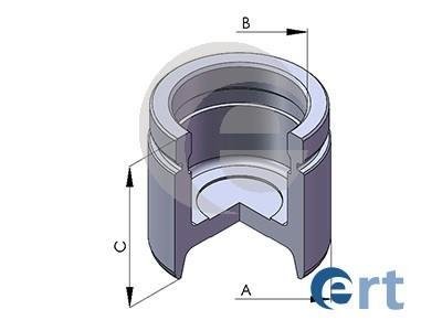 Поршень переднего тормозного суппорта ert 150594-C