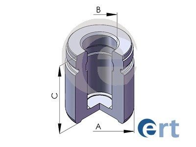 Поршень заднього гальмівного супорта ert 150548C