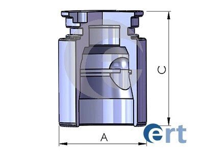 Поршень заднего тормозного суппорта ert 150766-C