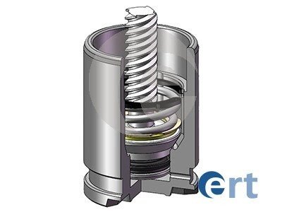 Ремкомплект заднього гальмівного супорта ert 151171K на Киа Рио 4