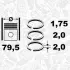 Комплект кілець на поршень ET ENGINETEAM R1013600