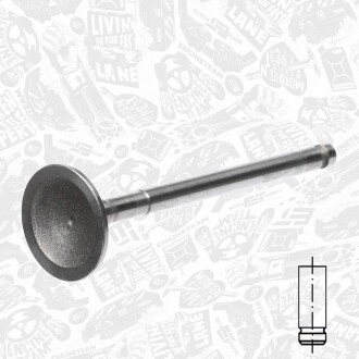 Впускной клапан et engineteam VI0066