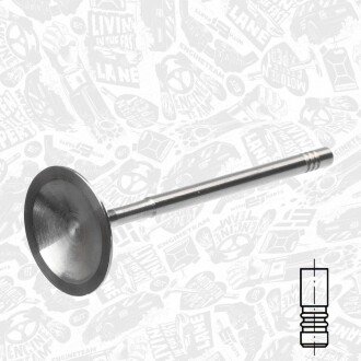 Впускний клапан et engineteam VI0148