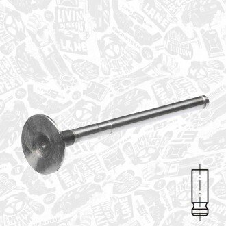 Випускний клапан et engineteam VE0022