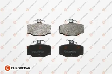 NISSAN Колодки тормозные задние PRIMERA 2,016V/2,0D 90-97 EUROREPAR 1617268980 Ниссан Primera