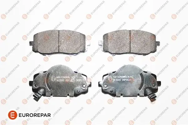 Передние тормозные колодки EUROREPAR 1675995380