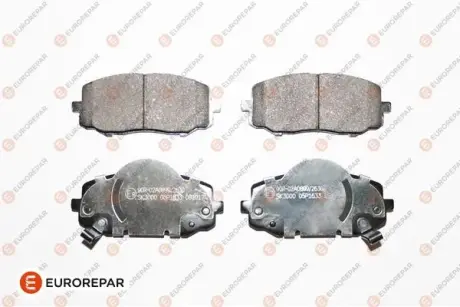 Передние тормозные колодки EUROREPAR 1675995380 Hyundai I20