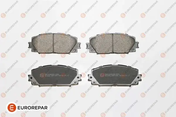 E:4 FR BR PADS EUROREPAR 1681167480 (фото 1)