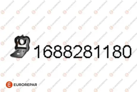 Кріплення гумове EUROREPAR 1688281180