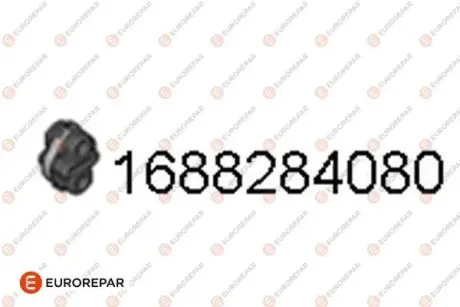 Кріплення гумове EUROREPAR 1688284080 Рено Captur