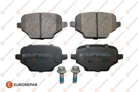 Тормозні (гальмівні) колодки EUROREPAR 1689800480