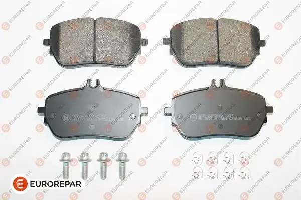 Передні тормозні (гальмівні) колодки EUROREPAR 1689801380 (фото 1)