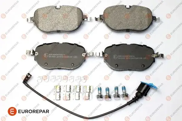 Передние тормозные колодки EUROREPAR 1697649480