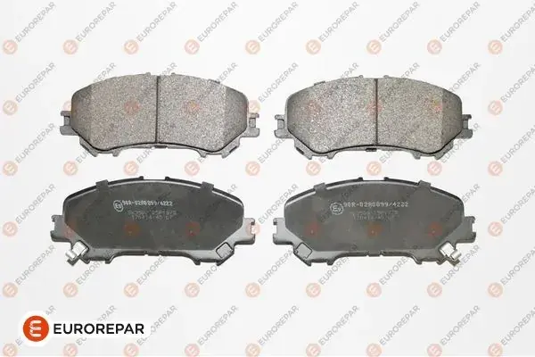 E:4 FR BR PADS EUROREPAR 1667814380