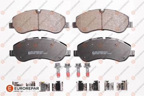 E:4 FR BR PADS eurorepar 1675989980 на Форд Кастом