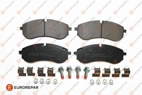 Задние тормозные колодки eurorepar 1689800980 на Фольксваген Крафтер 2