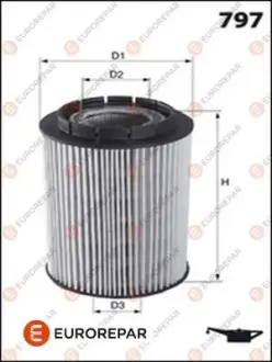 Масляный фильтр EUROREPAR 1609563680 Jeep Cherokee
