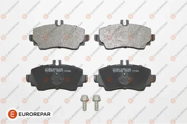 Передні тормозні (гальмівні) колодки EUROREPAR 1617255980 (фото 1)