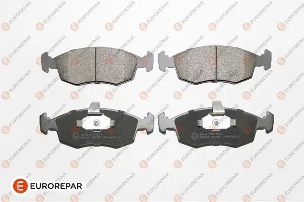 Передние тормозные колодки EUROREPAR 1617261380