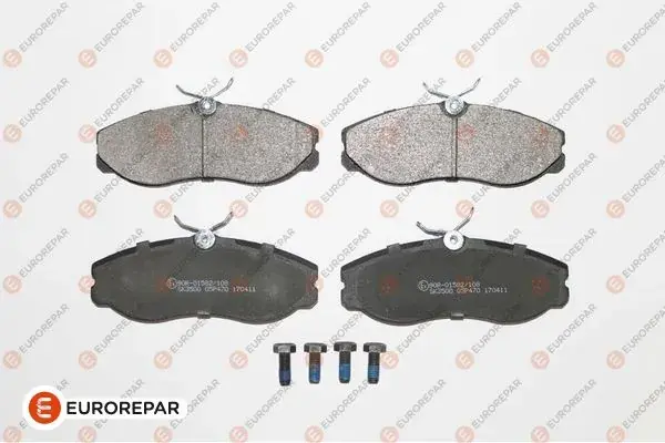Передні тормозні (гальмівні) колодки EUROREPAR 1617265480 (фото 1)