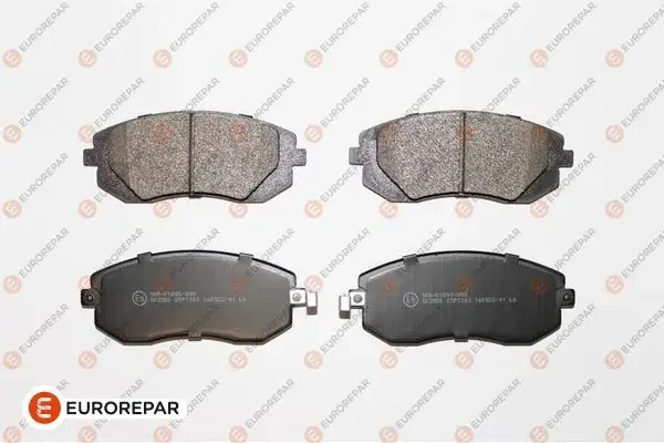 Передні тормозні (гальмівні) колодки EUROREPAR 1639378980 (фото 1)