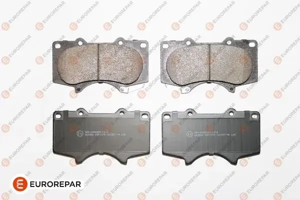 Передні тормозні (гальмівні) колодки EUROREPAR 1639379080 (фото 1)