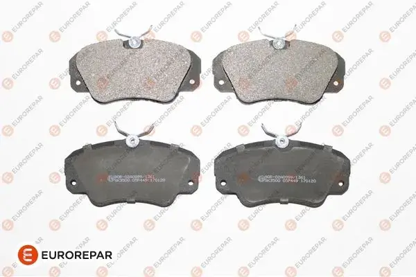Передние тормозные колодки EUROREPAR 1639382780