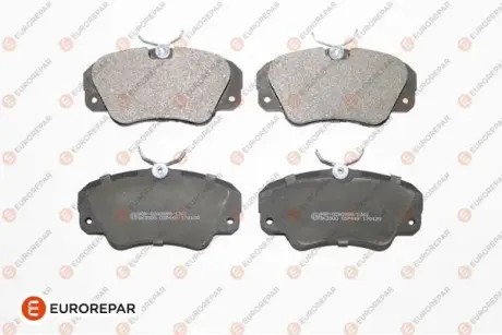 Передние тормозные колодки EUROREPAR 1639382780 Опель Омега б